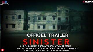 SINISTER  OFFICIAL TRAILER  SIDDHU FILMS [upl. by Ogdon]