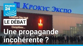 Vladimir Poutine  une propagande incohérente • FRANCE 24 [upl. by Mukund753]