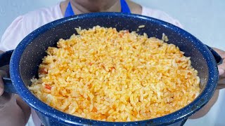 Arroz Rojo Perfecto Receta [upl. by Ttirb826]