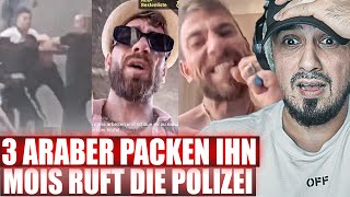 MOIS wird von drei Arabern gepackt Ruft die Polizei und flüchtet BÖZEMANN Statement zu MOIS [upl. by Wing452]