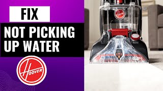 How To Fix Hoover Carpet Cleaner Not Picking Up Water  Simple Troubleshooting Tips [upl. by Hsinam]