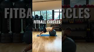 Fitball Circles motivation fitness training [upl. by Yauqram]