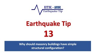 IITK BMTPC Earthquake Tip 13 [upl. by Burn]