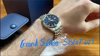 Grand Seiko SBGP013 unboxing and quick comparison with Seiko SUR309 [upl. by Eecram161]