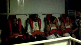 Las Vegas Wedding on Big Shot Ride  StratoshereAVI [upl. by Yhtomiht127]