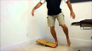 Tibialis posterior functional strengthening maintain archsupination vs slant board [upl. by Dodie]