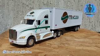 Trailer Kenworth T700 de Paquetería Tracusa Escala 132 [upl. by Mordy616]