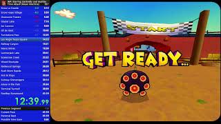 Wacky Races Starring Dastardly amp Muttley  New WR Time Attack Skipless Speedrun 4113880 [upl. by Arihsan250]