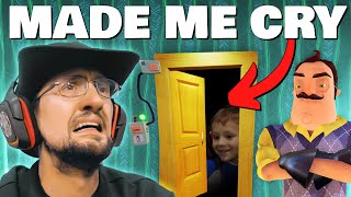 Hello Neighbor Made me Cry 😢 Roblox Beta Act 2 FGTeeV Nostalgia [upl. by Karol]