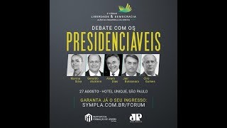 Salário STF  Fórum Debate Presidenciáveis Jovem Pan IFL [upl. by Malinda]