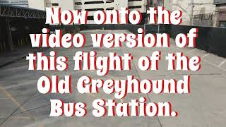 Old Greyhound Bus Station Made with Clipchamp [upl. by Imalda386]