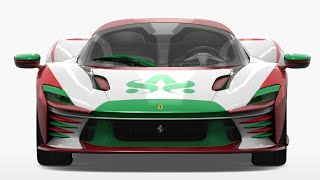 Ferrari Daytona SP3 Italia Livery  Transfagarasan Assetto Corsa [upl. by Yliah]