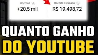 quanto ganha no youtube por visualização🫰🫰 [upl. by Alleiram]