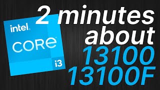 Intel Core i31310013100F vs i31210012100F vs i510400K vs i79700 vs Ryzen 5 5600 better or no [upl. by Nnyliram]