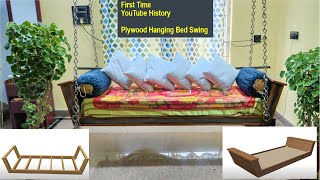 DIY Build Your Own Day Bed with Plywood  Dead Easy [upl. by Adierf]