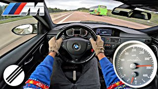 830HP BMW M3 E92 SK3 RR INFINITAS TOP SPEED DRIVE ON GERMAN AUTOBAHN 🏎 [upl. by Esined]