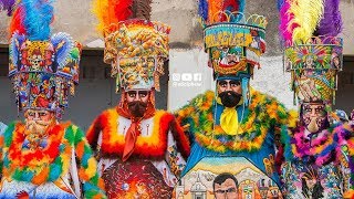 CHINELOS DE YAUTEPEC  1º Carnaval Cuernavaca 2018 [upl. by Esalb]