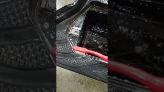 Footboard and UnderCover Cleaning  Honda Click hondavario hondaclick vario [upl. by Ynamrej]