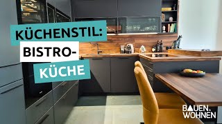 Küche kaufen  Bistroküche I BAUEN amp WOHNEN [upl. by Yggam]