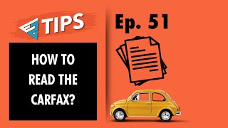 How to read the Carfax  EZ TIPS Ep51 [upl. by Roxy701]