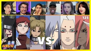 Allies of the Leaf Sand vs Sound Ninjas  Reaction Mashup Naruto 125 ナルト [upl. by Peppard]