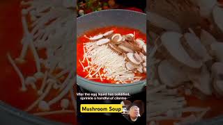 Mushroom soup food food asianfooder foodblogger cooking cooking recipe delicious foodie [upl. by Rehprotsirhc105]