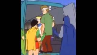 BATI QUEEEE Scooby Doo Shaggy Batman es un loquillo y Robin Español Bati Leche batileche [upl. by Repohtsirhc]