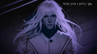 Simulated Beings  Every Scar  Official Lyric Video [upl. by Warrick721]