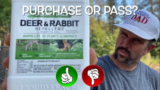 InDepth Review amp Field Test of Liquid Fence Deer amp Rabbit Repellent [upl. by Eseilana568]