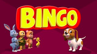 BINGO Nursery Rhyme for Children [upl. by Borek]