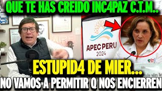 Jaime chincha cuadra a dina Boluarte por encerrarnos en los días de Apec [upl. by Barnum]