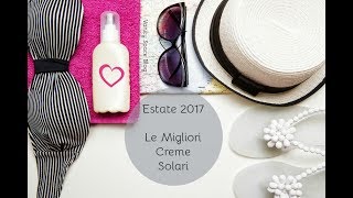 Estate 2017  Le migliori creme solari emolte news [upl. by Ocsic]