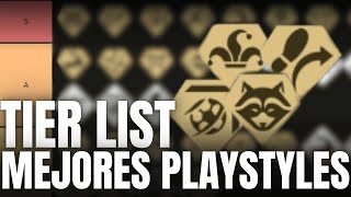 LOS MEJORES PLAYSTYLES en EA FC 25  TIER LIST [upl. by Dunton538]