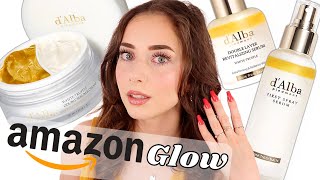 Amazon Skincare Must Haves  DAlba Skincare [upl. by Nallad238]