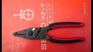 SNAPON PWCS9 9quot Soft Grip Wire StripperCutterCrimper amp Bolt Cutter [upl. by Yniattirb]