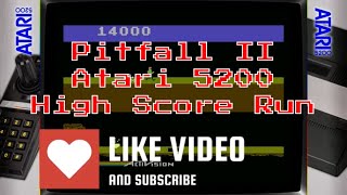 Pitfall II Atari 5200 High Score Attempt [upl. by Fuhrman]