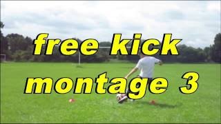 Free Kick Montage 3   SS Football [upl. by Bilak]