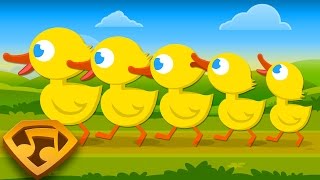 Cinco Patitos  Músicas y Canciones Infantiles  Kids Super Songs Español [upl. by Peppie851]