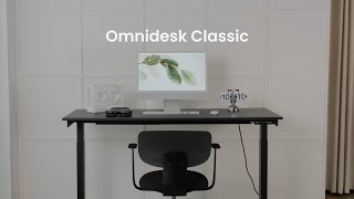 Omnidesk Classic  The Essential Standing Desk [upl. by Ule910]