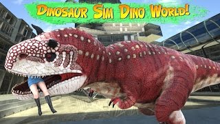 Dinosaur Simulator Dino World 1020  gameplay [upl. by Vevine678]