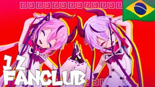 【1 2 Fanclube】Em Português — Versão Mikoto e Hime por Kyaami [upl. by Ed430]