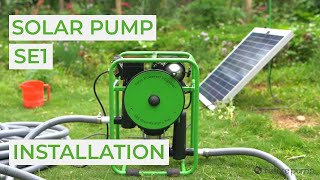 Installing Your SE1  The Solar Powered Water Pump Built To Last [upl. by Rafter]