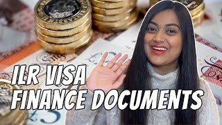 ILR Visa Finance Documents  UK Spouse Visa 2023 [upl. by Allemap]