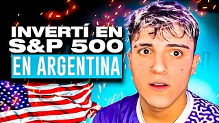 Como INVERTIR 🤑 en SampP 500 desde ARGENTINA 🇦🇷  Tutorial 🙌 [upl. by Laktasic]