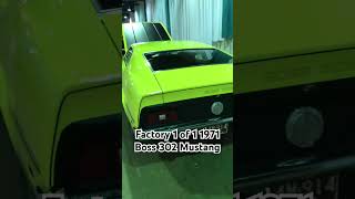 Factory 1 of 1 1971 Boss 302 Mustang [upl. by Sabina]