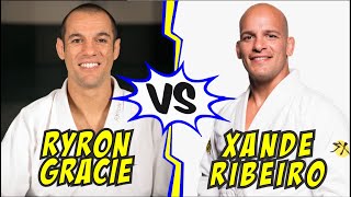 RYRON GRACIE JIU JITSU MATCH VS XANDE RIBEIRO  NEVER BEFORE SEEN 😱 [upl. by Berlyn597]