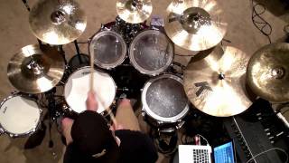 Mighty To Save  Hillsong United Drum Cover HD [upl. by Retsek]