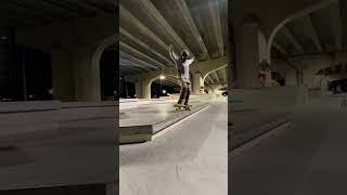 Julian Etheridge at riverside skatepark in downtown Jacksonville Florida skateboarding jax [upl. by Assirt]