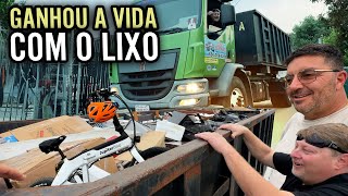 GANHANDO A VIDA COM O LIXO AMERICANO 🇺🇸 GANHEI UMA BICICLETA ELÉTRICA NOVA DO LIXO 🙏🏻🇺🇸 [upl. by Acnoib]