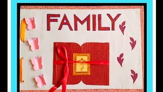 SHREEJICRAFT DIY Family photo album l home made l scrapbook ideas [upl. by Chandra]